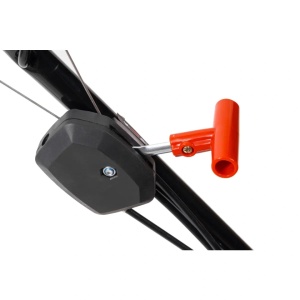 Masina pentru tuns iarba pentru teren denivelat, iarba mare, motor benzina 173 cm³, taiere cu guta, suprafata lucru 56cm, tractiune la roti, Dedra - Img 5