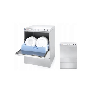 Masina profesionala de spalat vase K 50 50 x 50 control electromecanic 6600 W Hendi Inox 570x600(+370)x(H)830 mm - Img 2