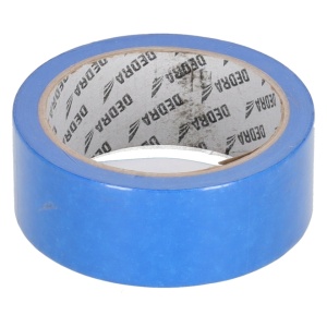 Maszkolószalag külső festéshez, vakoláshoz, 38mm x 25m, kék, Dedra - Img 2