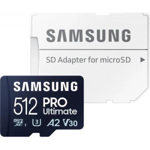 MEMORII. SD CARD Samsung SAMSUNG Pro Ultimate MicroSD 512GB,"MB-MY512SA/WW" - Img 2