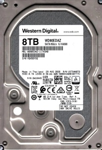 Merevlemez, HDD, Western Digidal, WD80EDAZ, 8TB, használtan - Img 3
