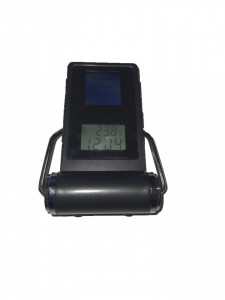 Mini digitális képkeret órával és hőmérővel, 1,5" LCD képernyő, 128x128 pixel, memória kapacitás 70 kép, VKTools - Img 5