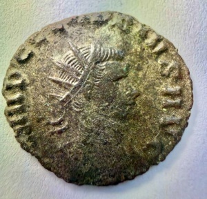 Moneda Antica Romana - CLAUDIUS II GHOTICUS ( 268-270 AD )