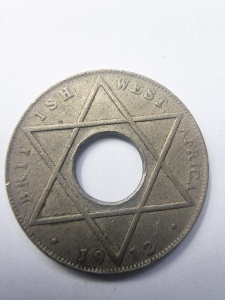 Moneda Coloniala -Africa de Vest Britanica - George V - 1/10 Penny 1912 - Img 2
