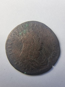 Moneda - Liard -Franta - Louis XIV ( 1643 -1715 )