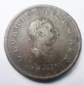 Moneda Regatul Unit - George III - Half Penny 1807