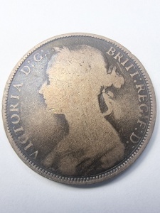 Moneda Regatul Unit - Victoria - 1 Penny 1883