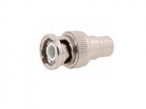Mufa adaptor bnc la rca, nichel, BMS