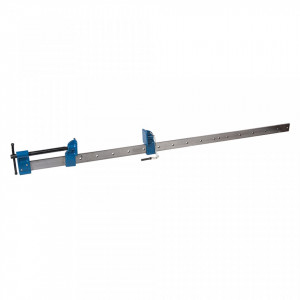 Nagy teherbírású prés, acél, 900 mm, öntöttvas fej, acél rúd, Silverline