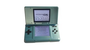 Nintendo DS Phat játékkonzol, NTR-001(JPN) modell, japán változat, szín: Turquoise Blue, Bleu, dobozos, A+ állapotú, használt - Img 9