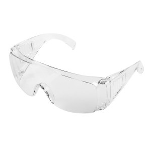 Ochelari de protectie, lentile albe, clasa de rezistenta F