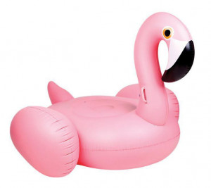 Óriás felfújható flamingó, 200 x 194cm, Crivit