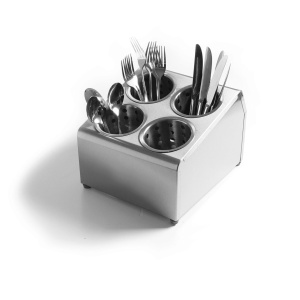 Pachet Suport inox + 4 cosuri tacamuri inox