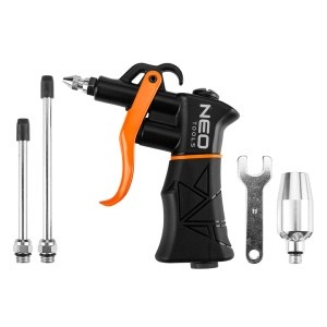 Pistol de suflat cu debit mare Venturi