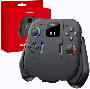 Powerbank / Grip incarcare Joy-Con Nintendo Switch 2, acumulator incorporat 1400mAh, Transnovo - Img 9
