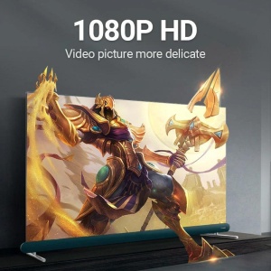 Prémium audio-video átalakító 3 db TATA RCA-ról HDMI aljzatra, 720p/1080p, USB-táplálás, ideális régi játékkonzolok csatlakoztatásához, Vention - Img 4