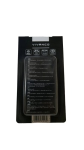 Prémium kábel jack 3.5mm jack 3.5mm jack 3.5mm, aranyozott dugók, 0.8m, Vivanco - Img 2