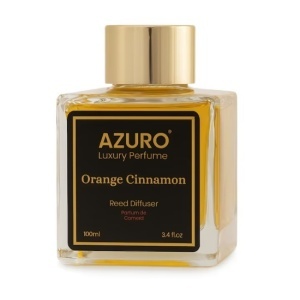 Prémium szobaillatosító bézs diffúzorral, 100ml, parfüm ORANGE CINNAMON, karácsonyi illat, LIMITED EDITION, Azuro - Img 8