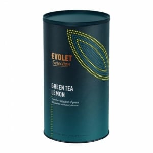 Prémium tea csomag felöntéshez, Selection Zöld Tea Citrom, tubus 250g, Evolet