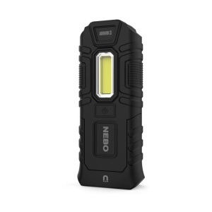 Prémium zseblámpa, LED COB, 360 lumen, ABS, tápegység 3 x AAA elem, IPX7, NEBO ARMOR 3 - Img 5