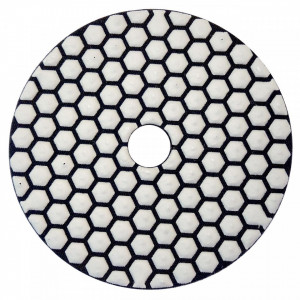 Professzionális csiszolókorong hornyos, 125mm, 100-as szemcseméret, Dedra