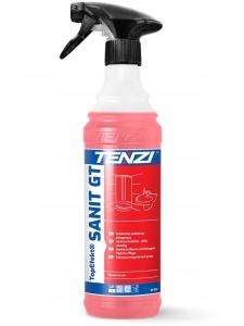 Professzionális tisztító oldat szaniter helyiségekhez, WC-khez, nyilvános WC-khez, használatra kész, permetező, pH1 savas, 600ml, Tenzi TopEfekt Sanit - Img 2