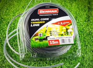 Professzionális trimmerhuzal, 2 rétegű, 15m, 3,3mm, Benman - Img 3