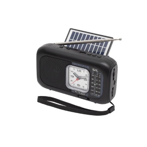 Radio hibrid cu panou solar, BT/USB/SD/CEAS/LAMPA - Img 4