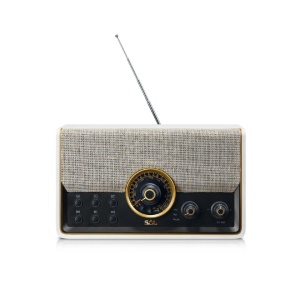 Rádió retro típusú, FM/AM bluetooth, usb, kártya, SAL RRT6B