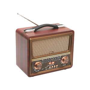 Radio RRT22 cu player incorporat, USB, Bluetooth, micro SD, acumulator, tip vintage, SAL - Img 2