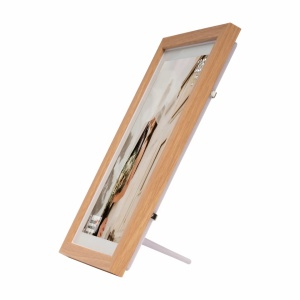 Ramă Foto Digitală Wi-Fi Denver PFF-1040LW, Ecran Tactil 10.1" HD IPS, Design din Lemn de Stejar, Software Frameo, 16 GB Stocare, USB-C, Light Wood - Img 9