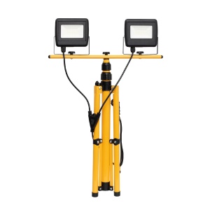 Reflector LED cu stativ, 2x30W, 4000 lm, IP65 - Img 3
