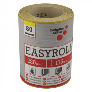 Rola hartie abraziva, smirghel, 120g/m2, 115mm x 4.5 m, grit 60, Schuller Eh'klar - Img 1