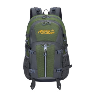 Rucsac de drumetie RoosCamp cu sistem de vid, verde, 40 l