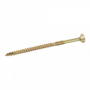 Set 100 suruburi lemn, anti-crapare lemn, 5x100mm, cap torx, bit inclus, Fixman - Img 1