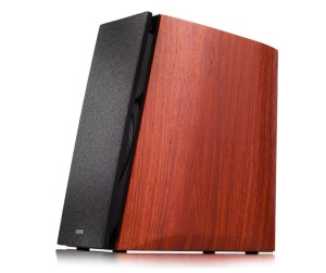 Set 2 boxe active premium pentru PC, muzica, gaming, 120W, telecomanda, sunet HI-FI, incinte lemn MARO, bluetooth, Edifier R2000DB-BR - Img 4