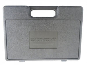 Set 2 pistoale de lipit electronice, 25/80W, accesorii incluse, trusa transport, Workzone - Img 4