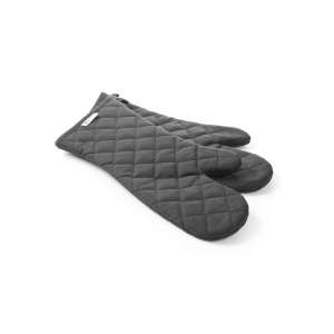 Set 2 x manusi cuptor, protectie pana la 250 gr C, bumbac ignifug, lungime 38 cm, Hendi - Img 1