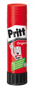 Set 3 batoane lipici hartie, 90% compusi naturali, 2 x 11g transparent, 1 x 10g roz sclipici, Pritt - Img 2