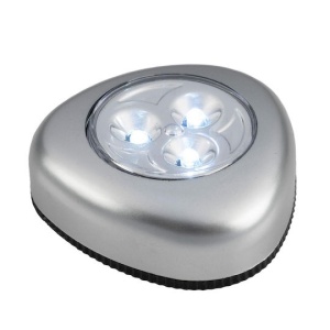 Set 3 lampi cu baterii, autoadezive pentru dulap, dressing, bucatarie, birou, 3 LED, Grundig - Img 5