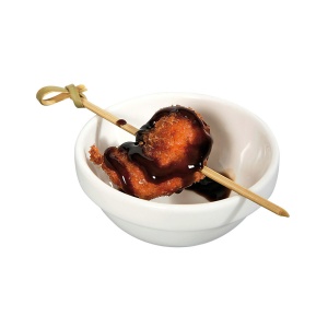 Set 6 buc boluri mici aperitive din portelan termorezistent pana la 600 grC, rotunde, diam 7.5 cm, H 3 cm, Hendi, set de 6 bucati - Img 2