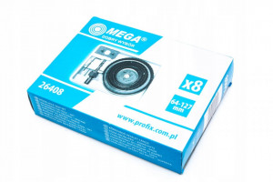 Set 9 piese carote rigips, plastic, lemn, 64-127 mm, Mega - Img 2