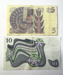 Set Bancnote Suedia - 5/10 Kronor (1979-1987 ) - Img 4