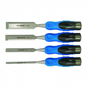 Set dalti expert pentru sculptura in lemn ,4 piese , Silverline Expert Wood Chisel Set 4pce - Img 2