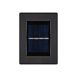 Set de lămpi solare de perete, 2 bucăți/cutie, 2 LED-uri alb cald, negru - Img 3