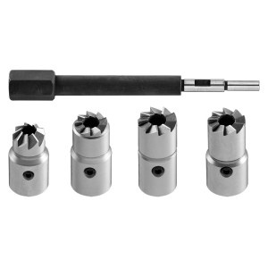 Set freze pentru curatat si reconditionat scaun injectoare motor diesel (seat cutter set)