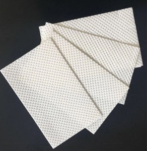 Set hartii absorbante albe pentru fructe, carne, legume, 10 x 14.5cm, 5Kg - Img 2