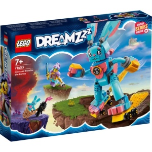 Set LEGO 71490, DREAMZzz, Izzie si iepurasul de gaming Bunchurro, 252 piese