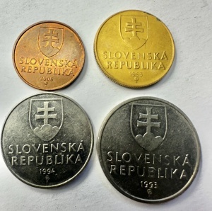 SET MONEDE - SLOVACIA