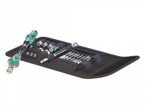 Set profesional 26 piese, chlichet, tubulare, biti, Wera Zyklop KK Speed - Img 1